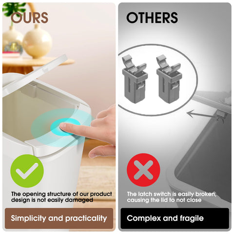 CEROELDA 3-pack slim design under-sink setup enhances cabinet organization