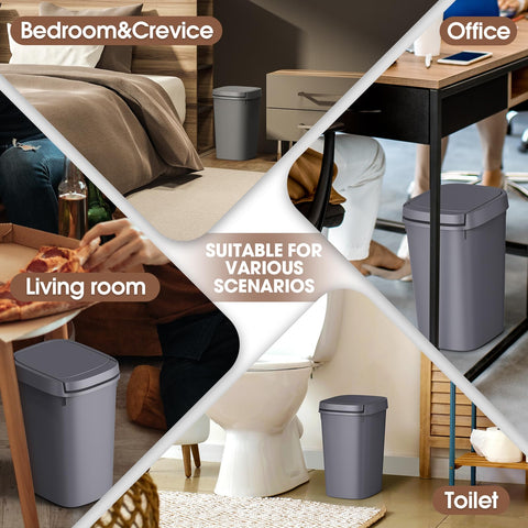 CEROELDA grey matte finish adds modern style to any room.