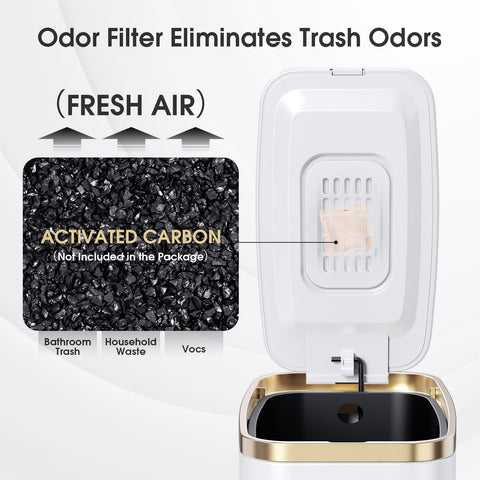 CEROELDA removable inner bucket for easy dumping and cleaning.