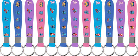 cerfioo Stitch bracelets image shows colorful silicone bracelets for kids' outfits
