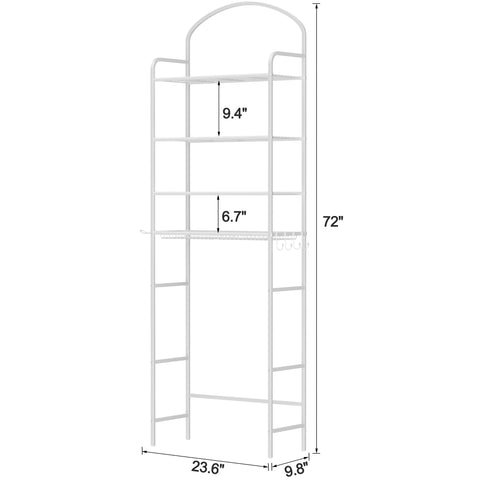 Cerlyunzan adjustable bottom bar adapts to toilet heights