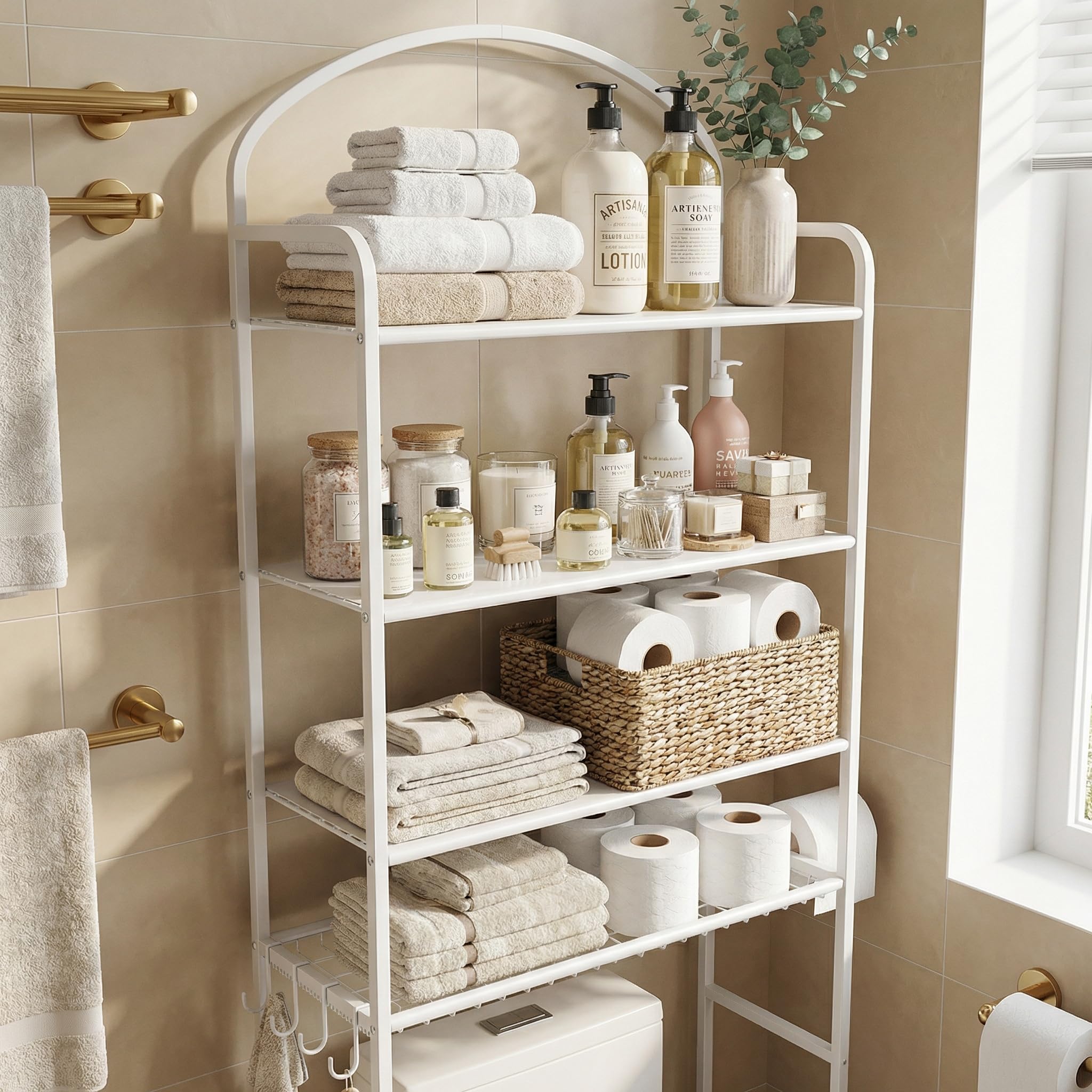 Cerlyunzan freestanding unit installs without wall mounting for rentals