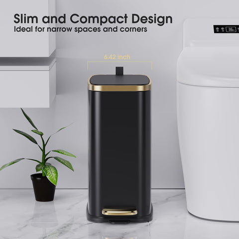 CEROELDA slim design fits narrow bathroom or office corners.