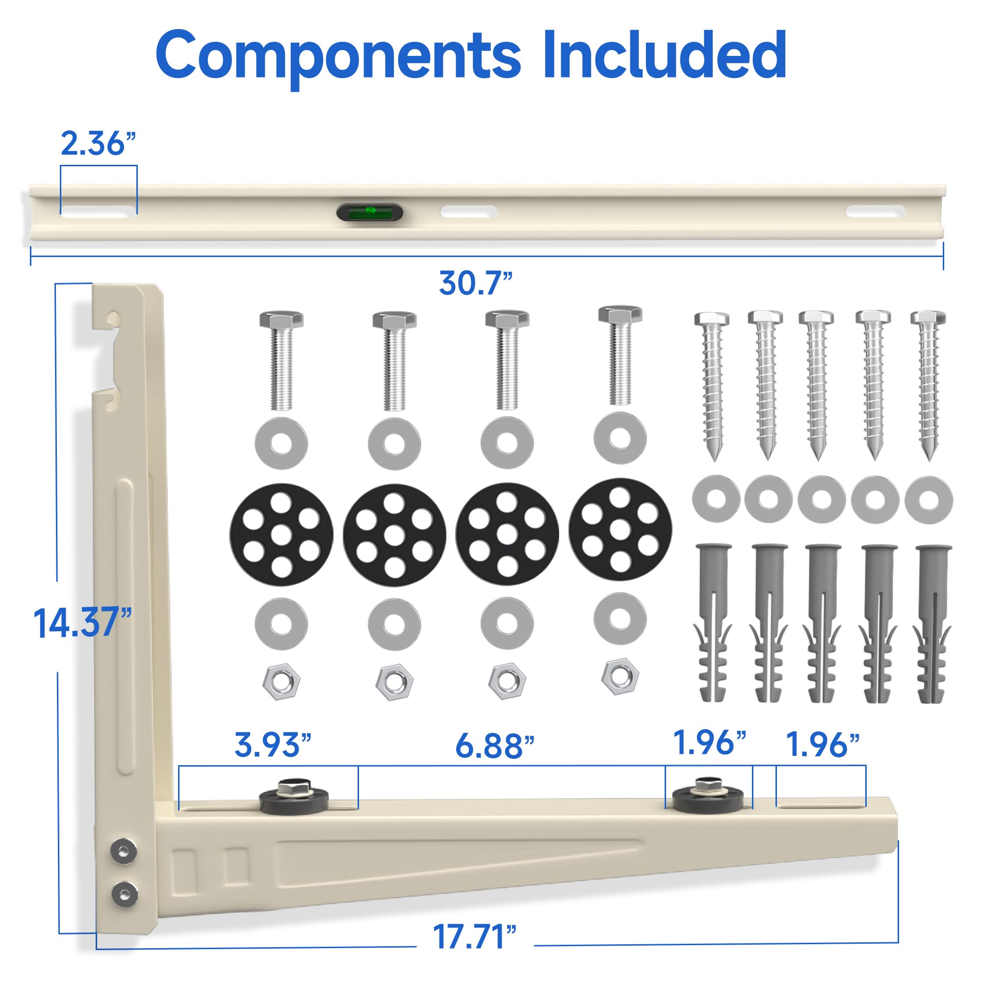 Cestluck crossbar gradienter aids precise leveling during installation