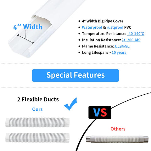 Cestluck paintable line cover lets you match wall color