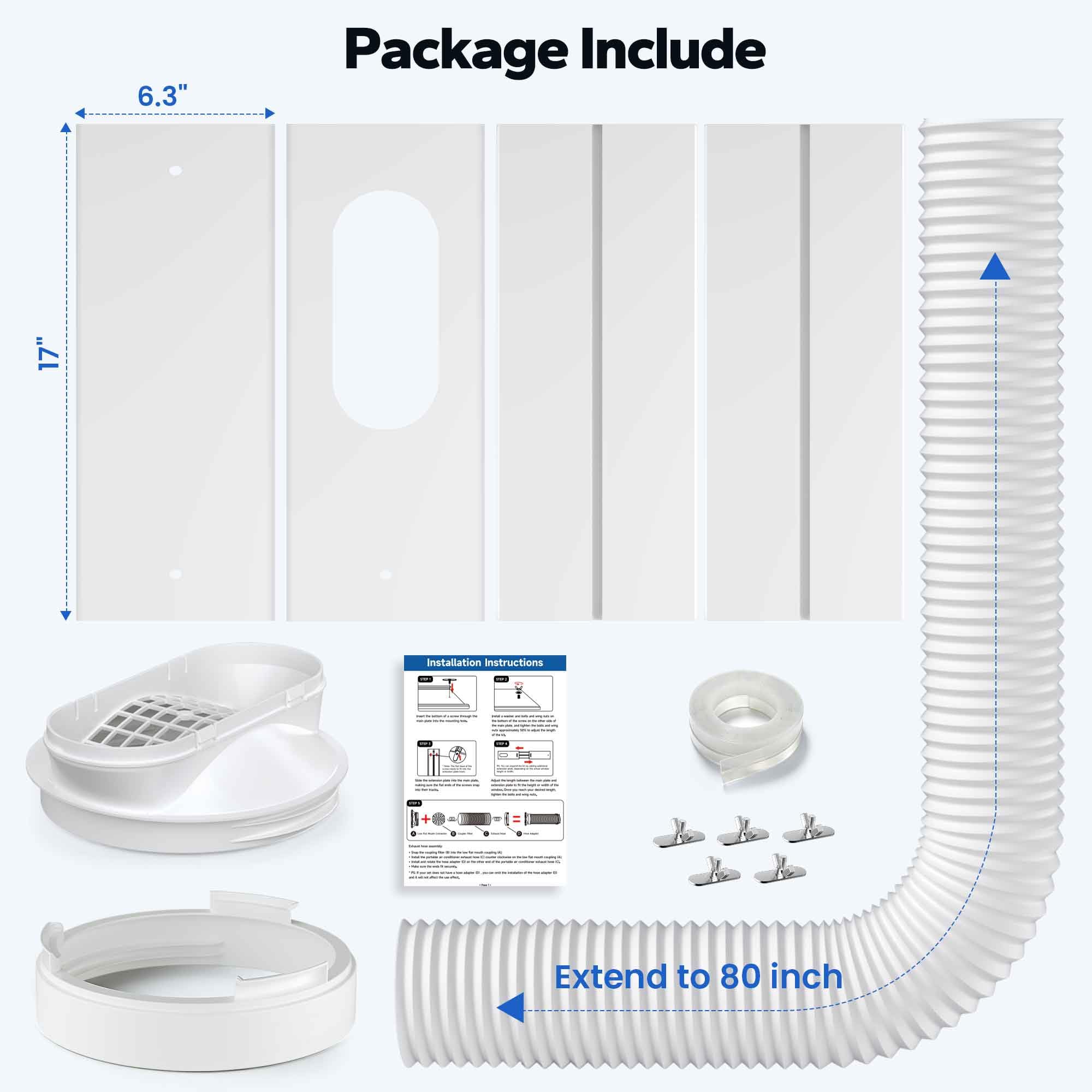 Cestluck room application shown for flexible cooling in living or bedroom