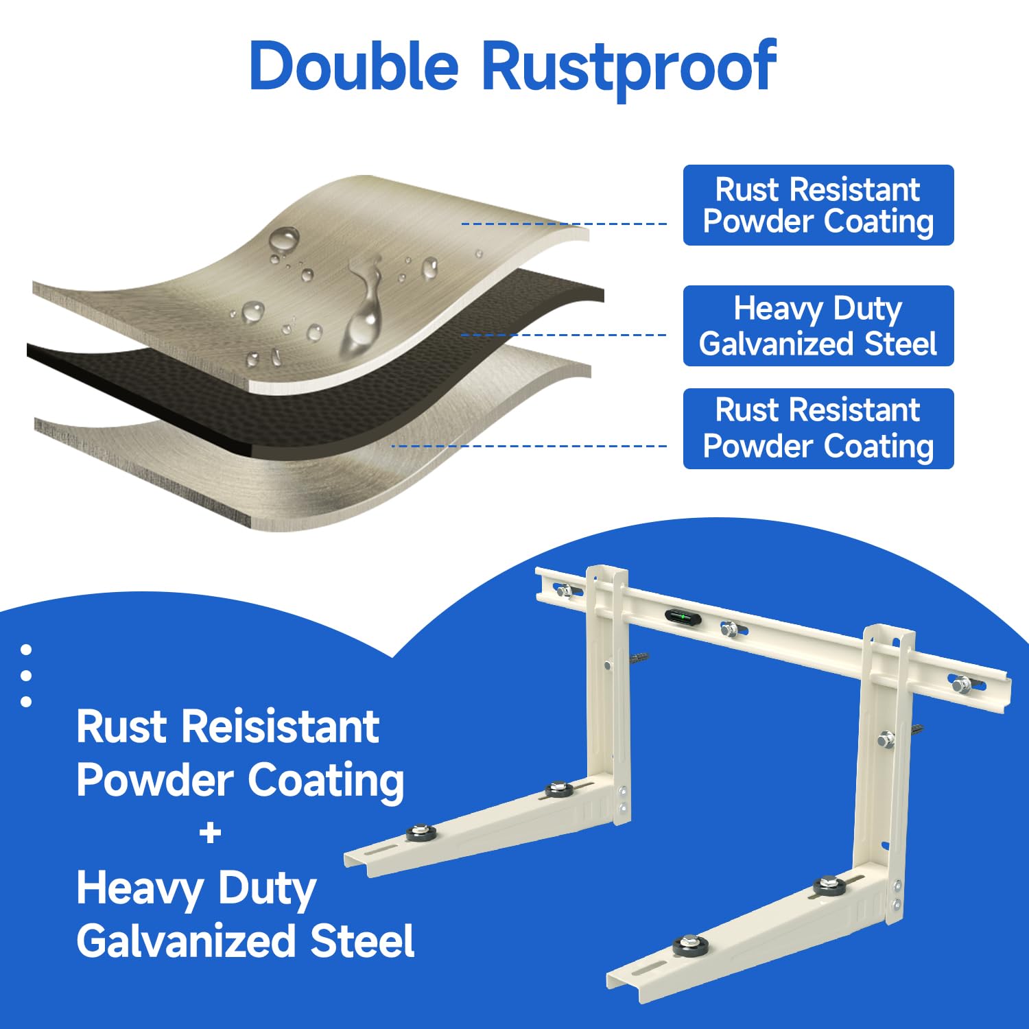 Cestluck rubber pads close-up reduces vibration for quieter operation