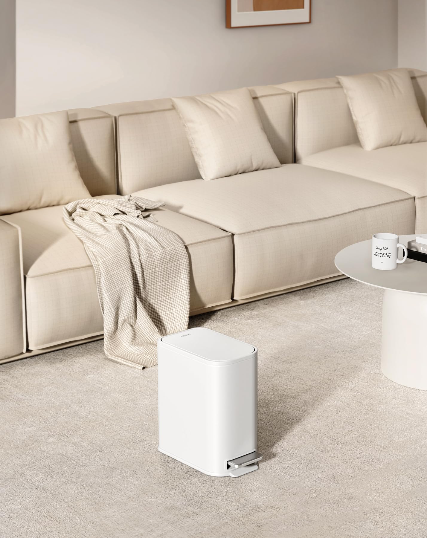 Cesun back carry handle for effortless repositioning around the home.
