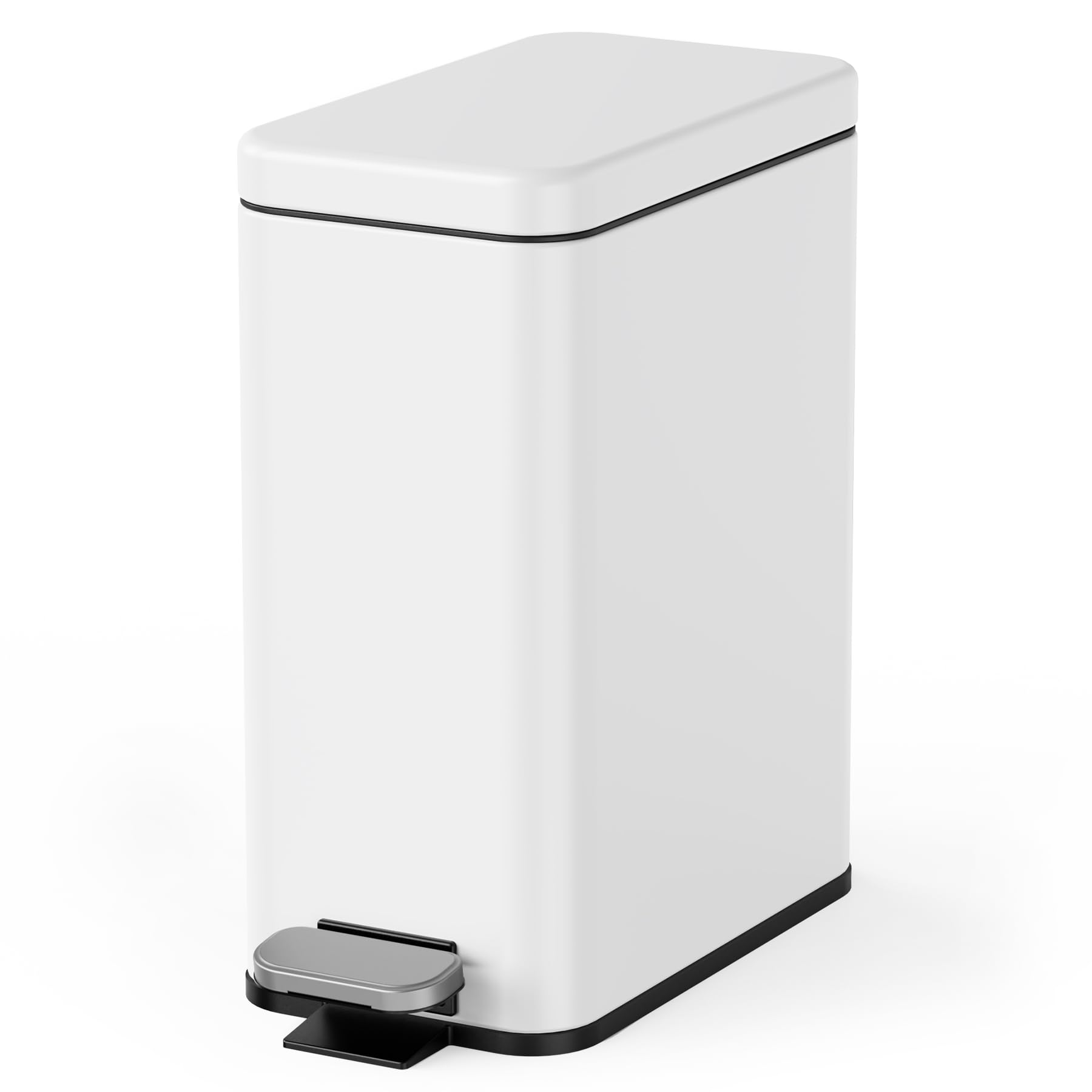 Cesun compact design trash can fits tight bathroom spaces