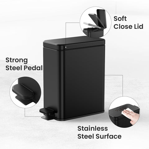 Cesun stainless steel finish resists fingerprints and humidity for a polished look.