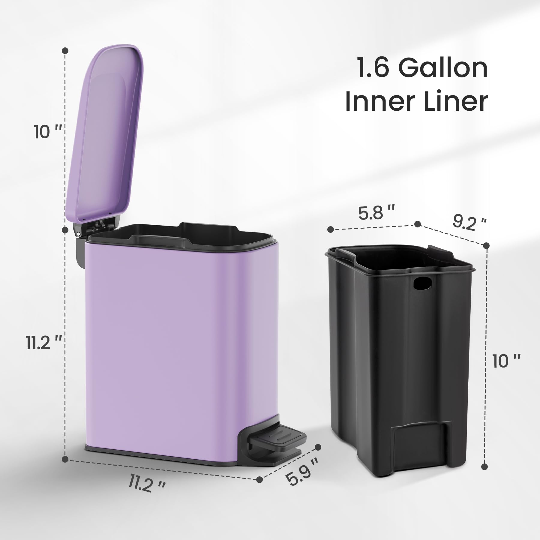 Cesun compact design fits narrow spaces without clutter.