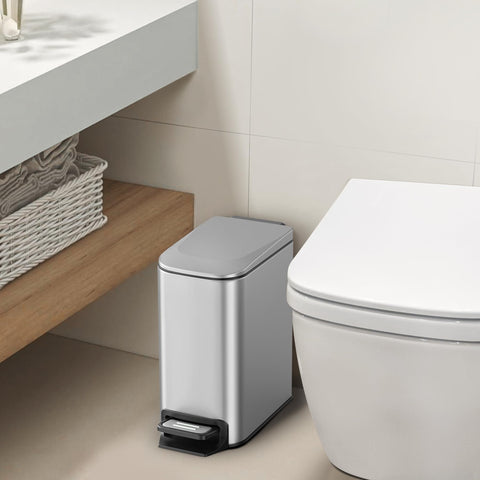 Cesun slim design blends with modern interiors while keeping waste out of sight.