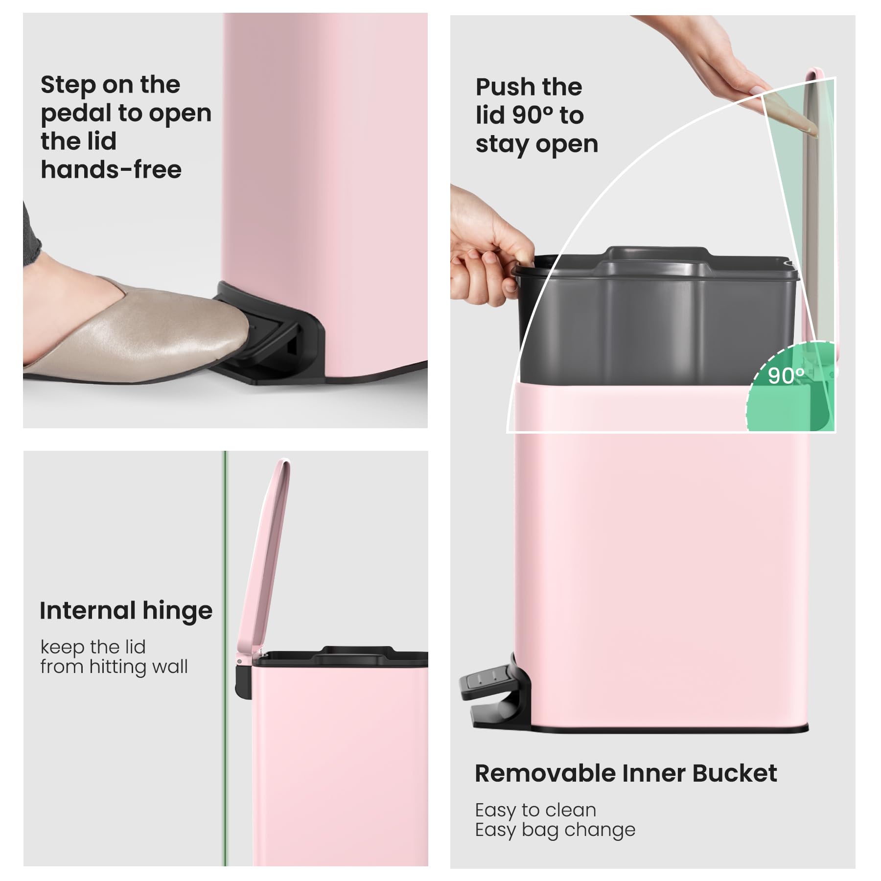 Cesun sealing lid helps keep odors contained in small spaces