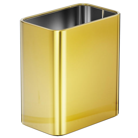Cesun small bathroom trash can beside the toilet for space-saving disposal.