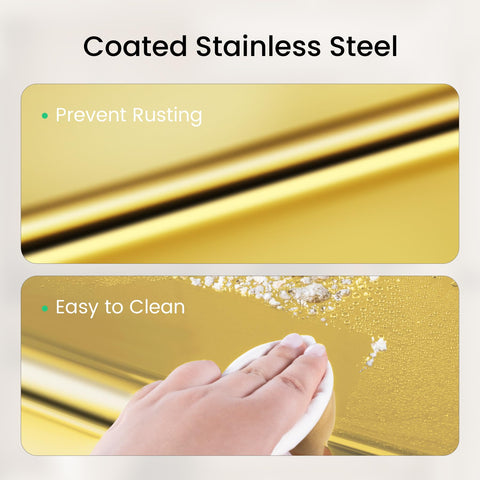 Cesun smooth rolled-edge trash can protects hands during disposal.