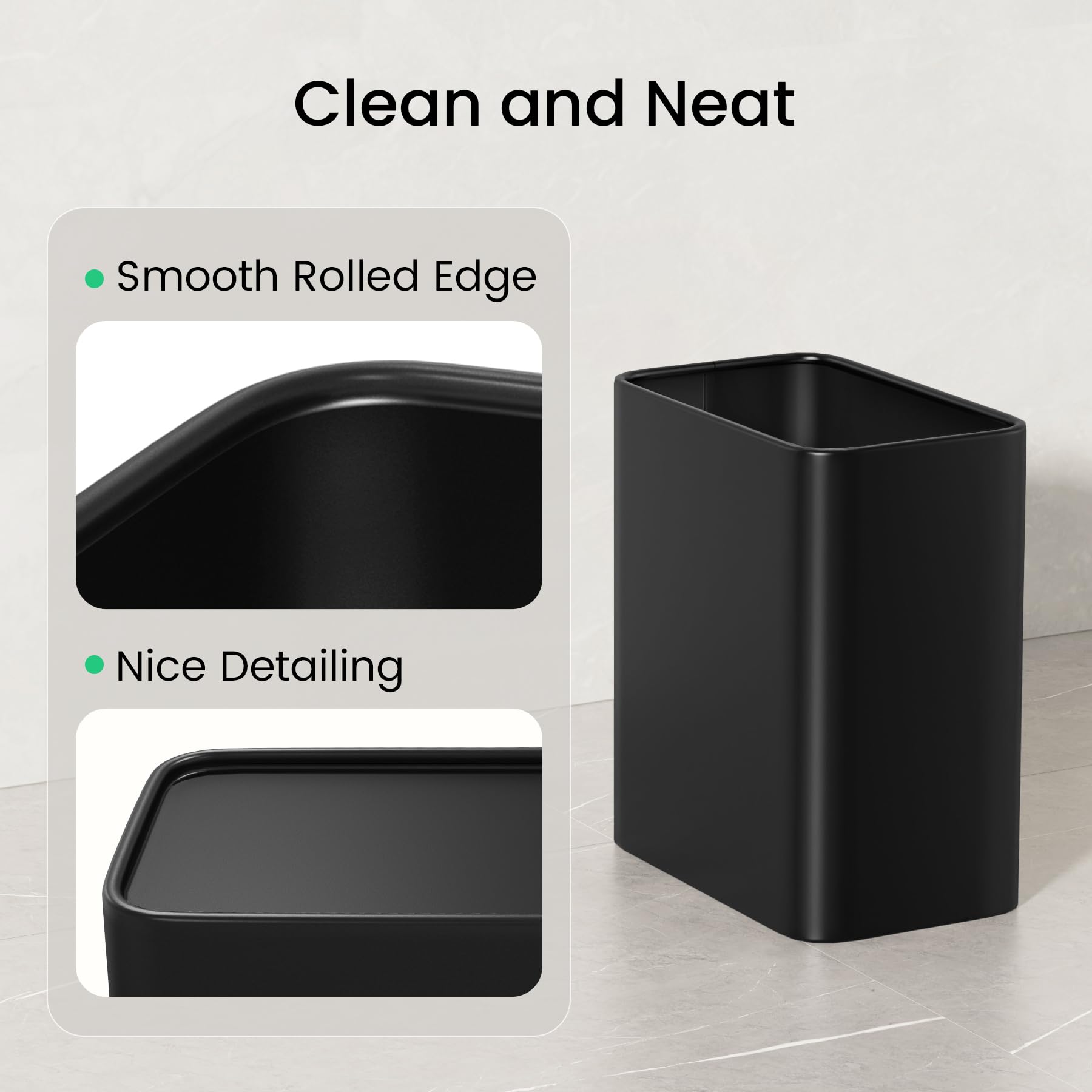 Cesun stainless steel design resists rust and cleans easily.