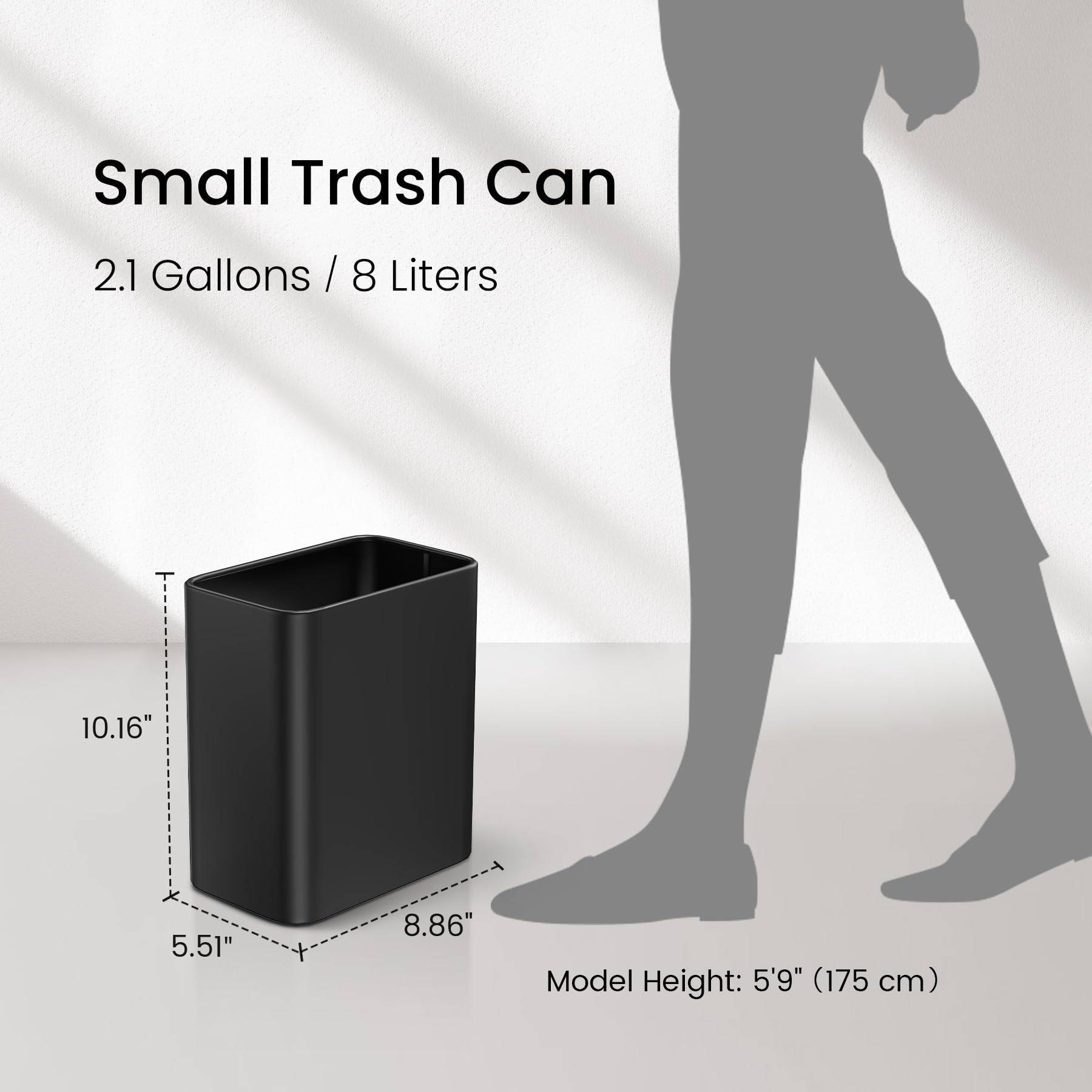 Cesun storage bin doubles for light organization in small spaces.