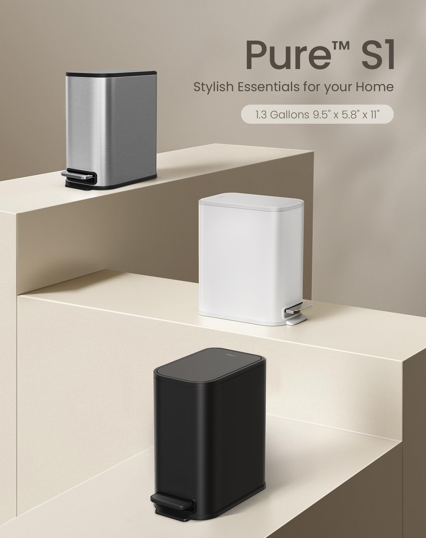 Cesun sturdy steel pedal withstands years of daily use