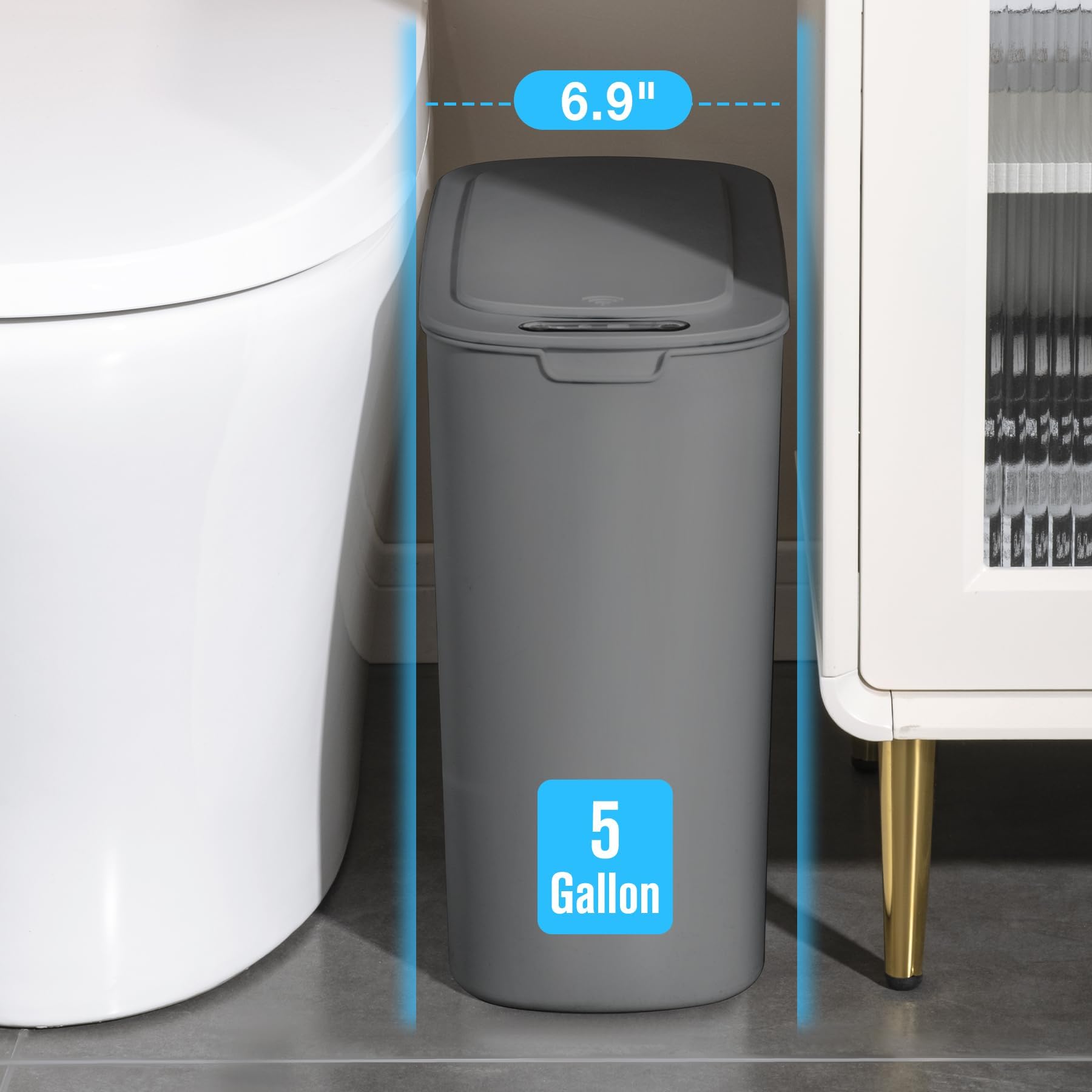 Cesun countdown green light shows lid status and helps manage closing.