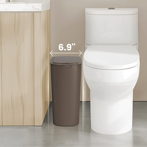 Tight sealing lid and IPX5 waterproof design for humid bathrooms