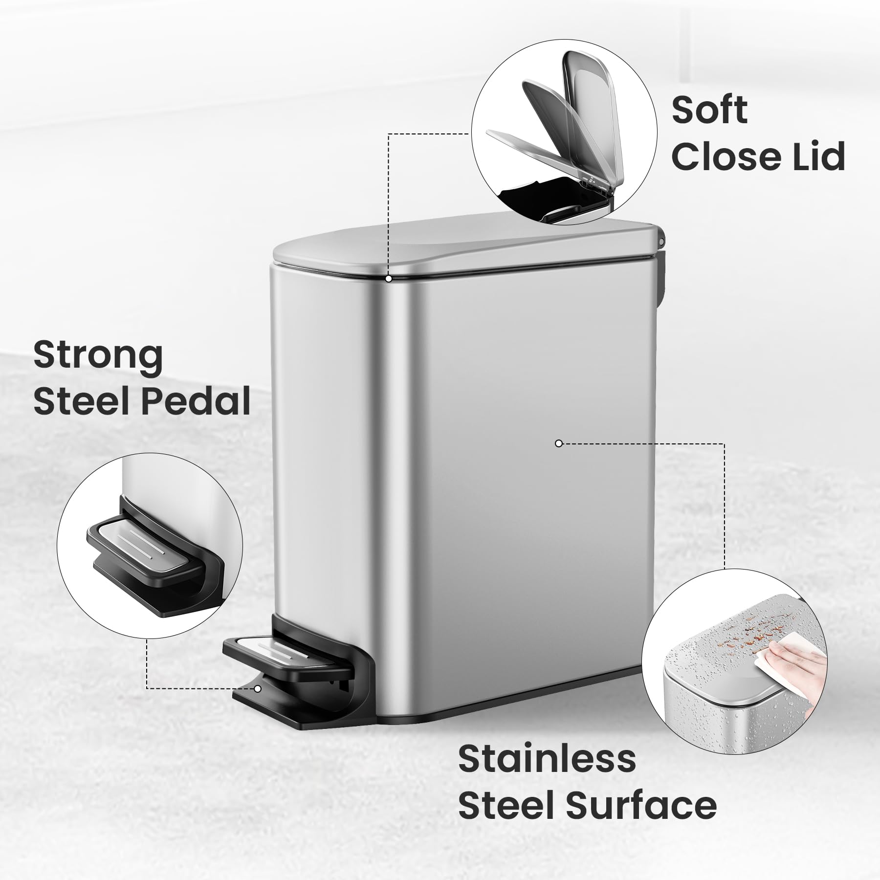 Cesun sturdy pedal delivers smooth, durable operation every day.