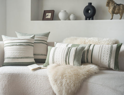 Packaging image shows gift-ready presentation for Cethom pillow cover.