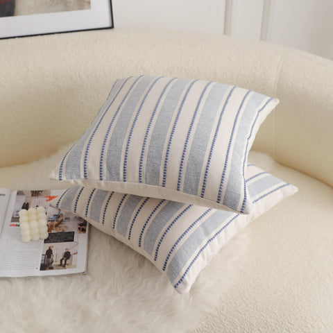 Cethom throw pillow cover shows invisible zipper and crisp edges for daily use