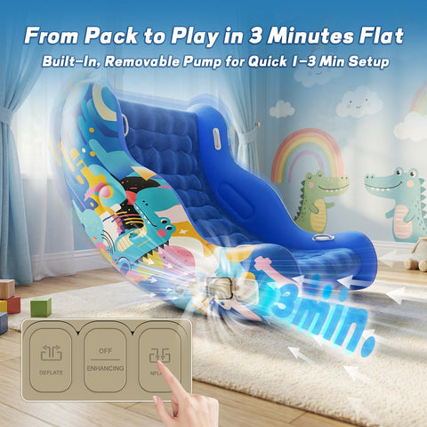 Cetuai Inflatable Sensory Chair crash-pad—safe landings for active jumping