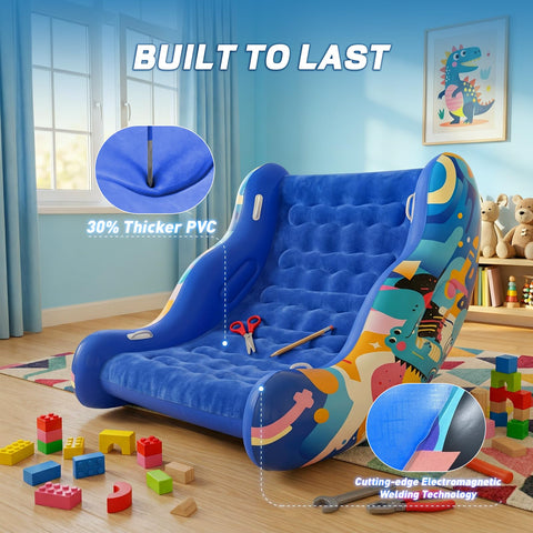 Cetuai Inflatable Sensory Chair non-toxic PVC—durable and safe for kids