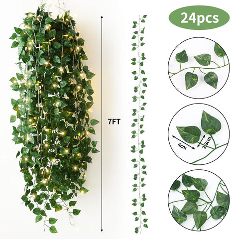 CEWOR artificial ivy garland provides lush greenery for events