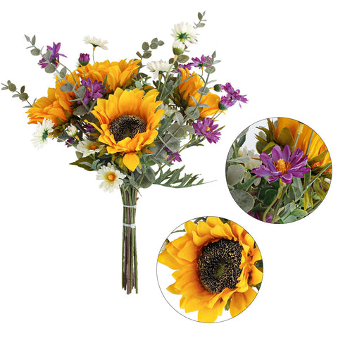 CEWOR bouquet features eucalyptus stems for greenery accents in centerpieces
