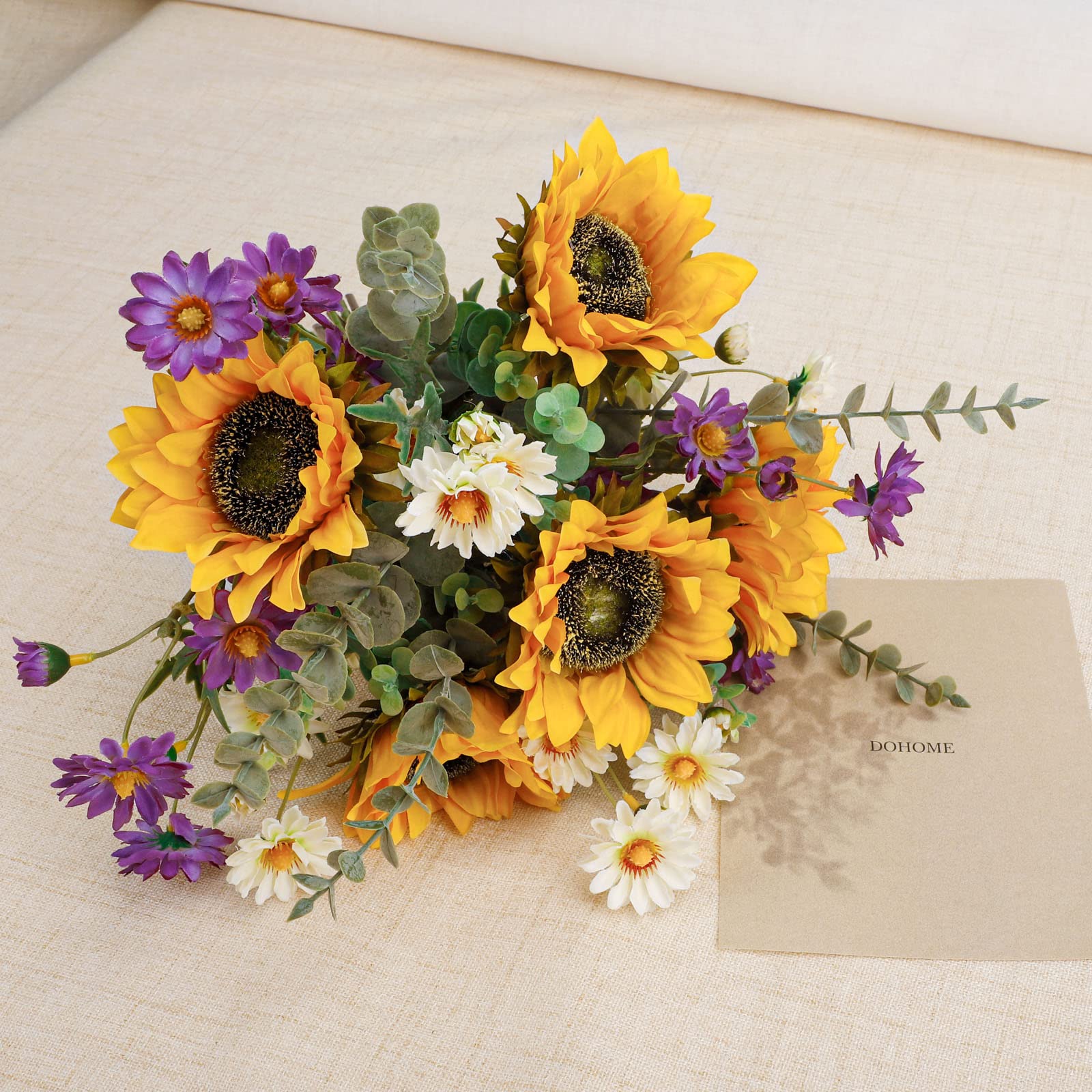 CEWOR fall decor bouquet in bright colors for year-round vitality