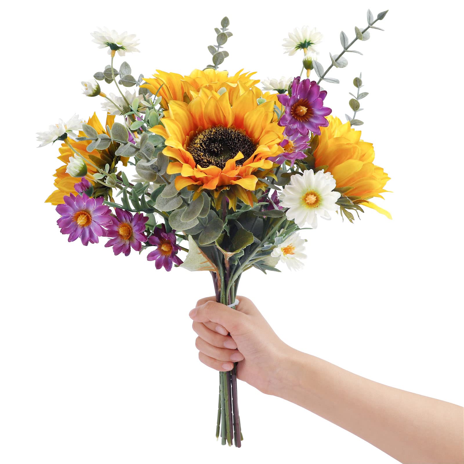 CEWOR bouquet side view showing height and arrangement versatility