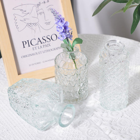 CEWOR smooth-mouth vases simplify arranging small blooms.