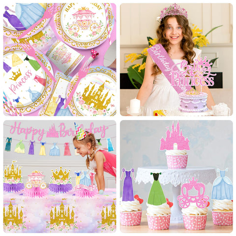 Cextoga princess sash as a practical party accessory.