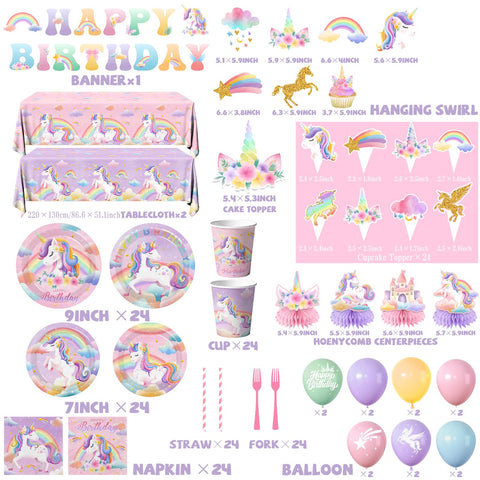 Cextoga unicorn balloons brighten the venue and boost festive ambiance