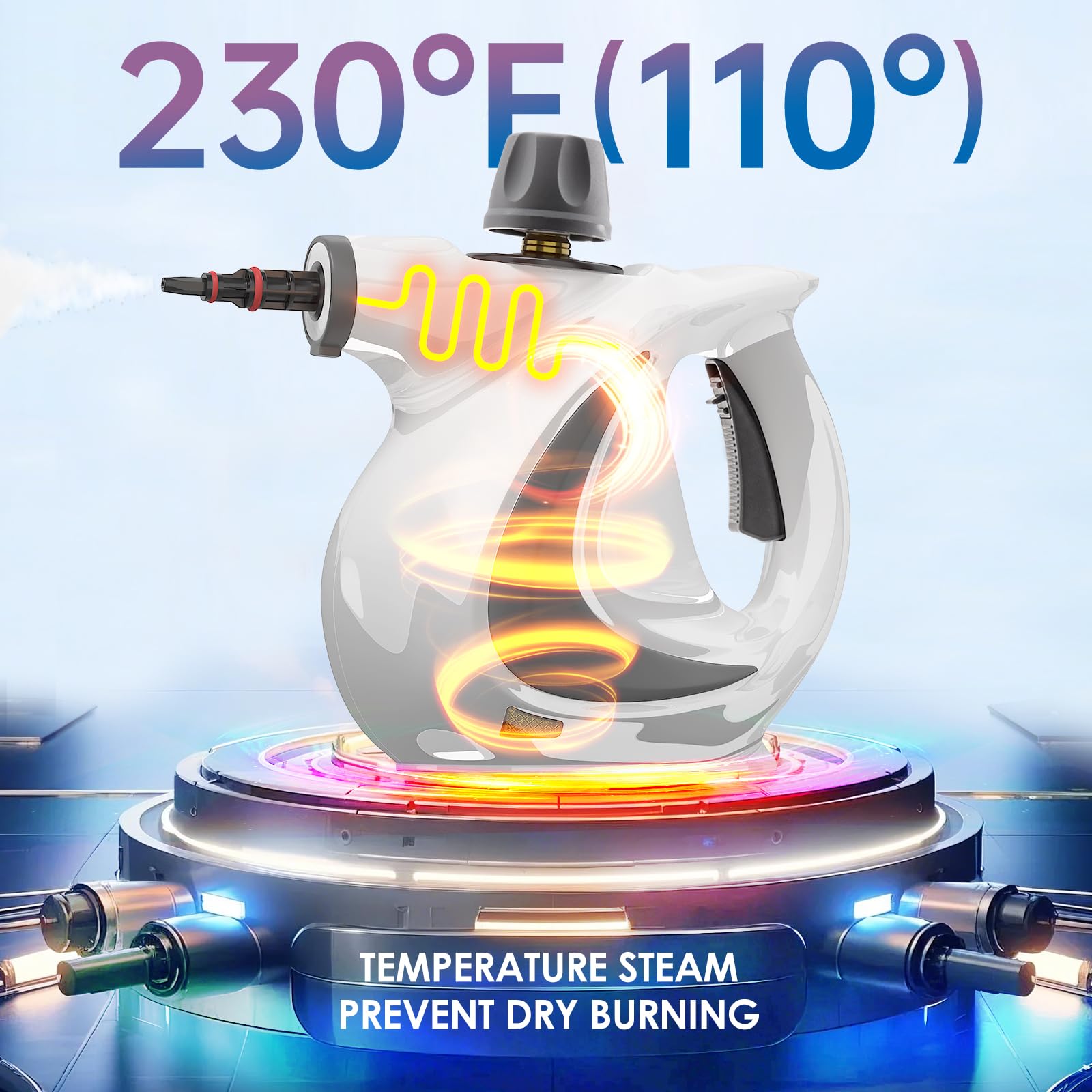 Ceyodo 350 ml water tank supports longer sessions without frequent refills
