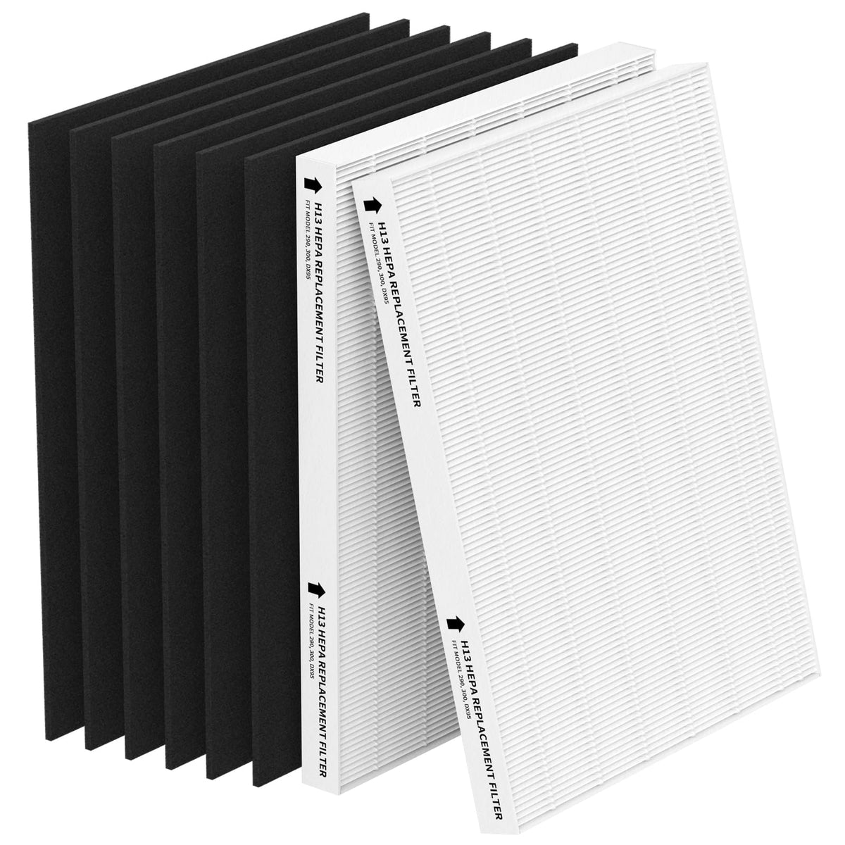 CFKREYA 2-pack replacement filters for AeraMax 290/300 improve air freshness