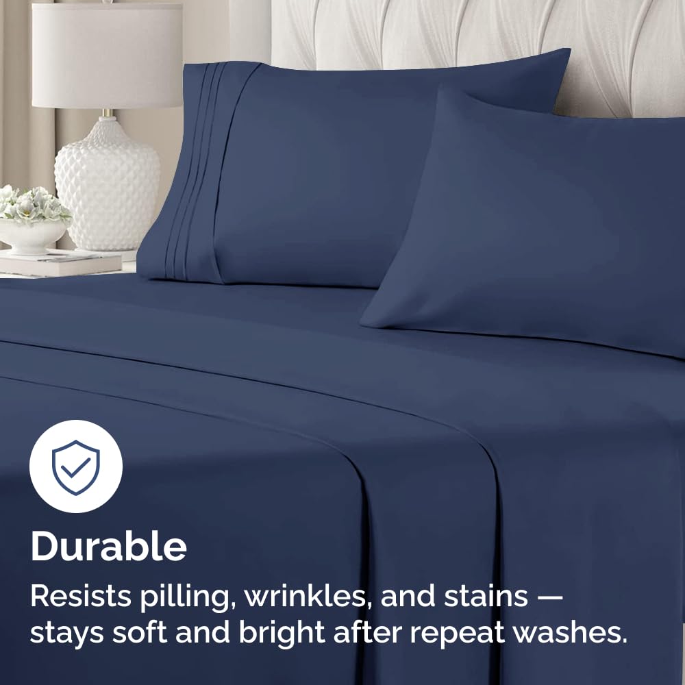 CGK Unlimited king pillow cases fit 20x40 pillows securely