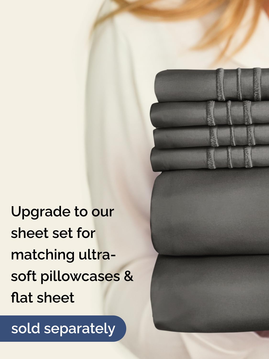 CGK Unlimited affordable luxury charcoal king sheet delivering spa-like comfort.