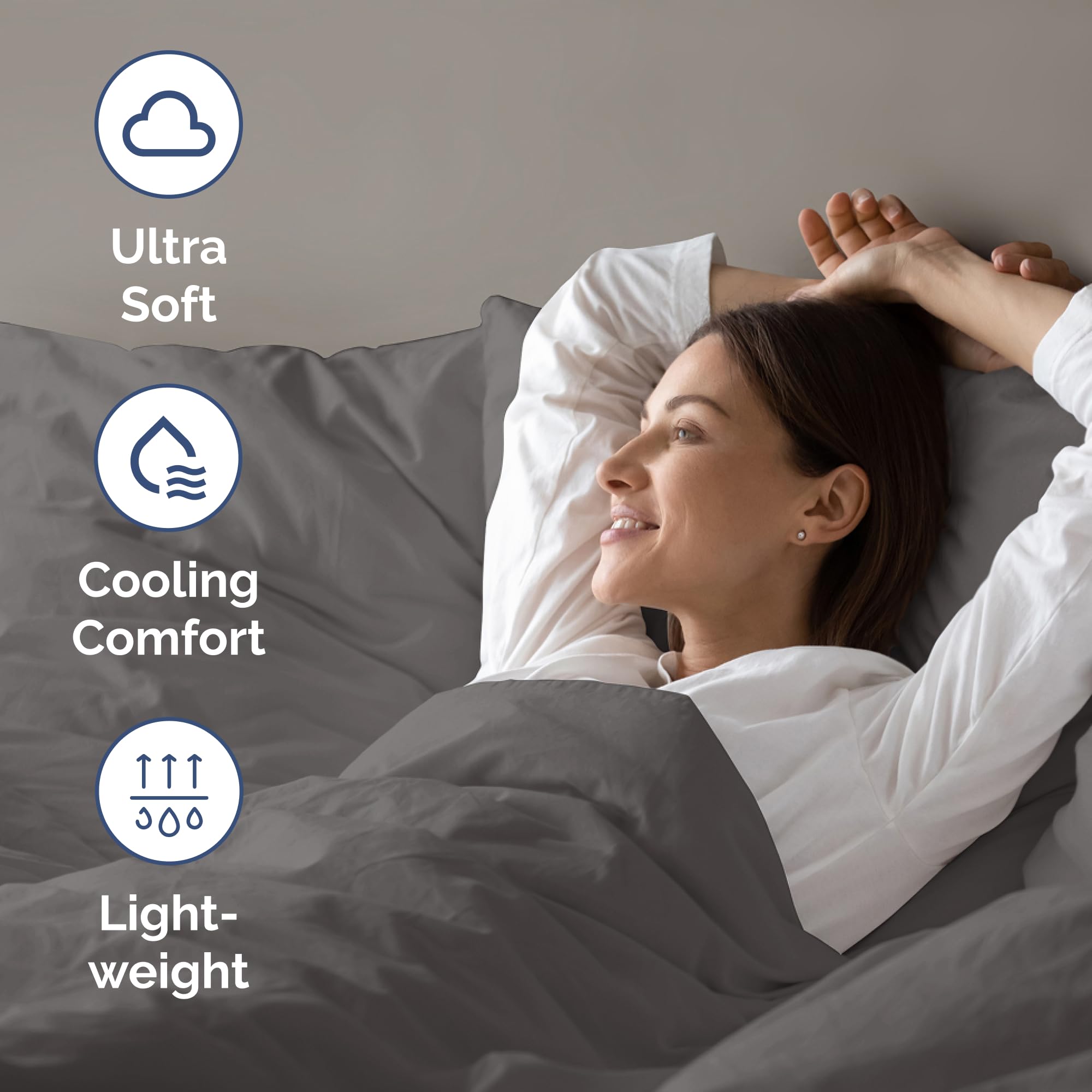 CGK Unlimited air mattress sheet set deep-pocket fits extra-deep mattresses securely.