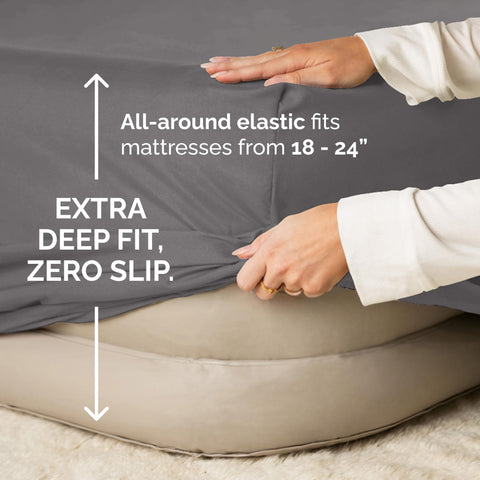 CGK Unlimited pillowcases emphasize soft microfiber and wrinkle resistance for quick mornings.
