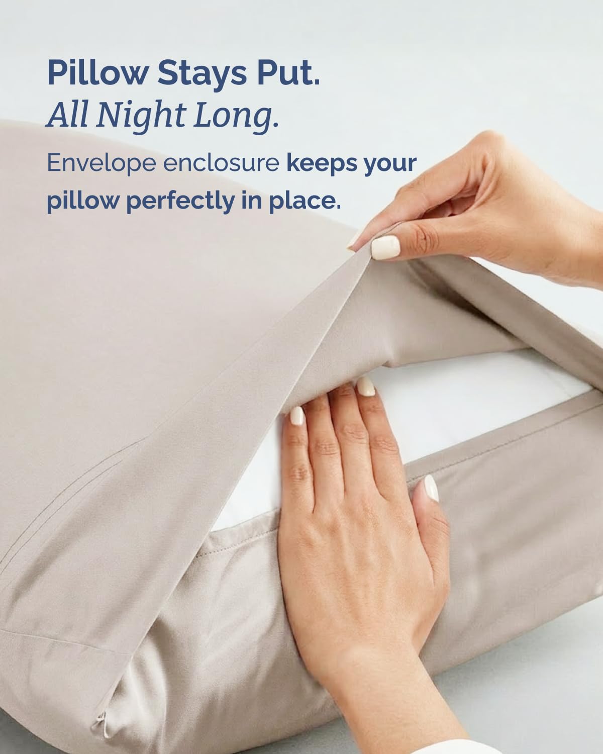 CGK Unlimited light-grey-tone bedding complements modern bedrooms with subtle elegance.