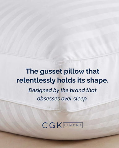 CGK Unlimited bed pillows pillow stack on bed for inviting rest.