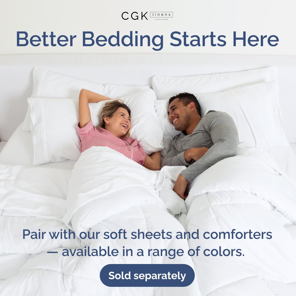 Easy installation of CGK Unlimited bedskirt under the mattress