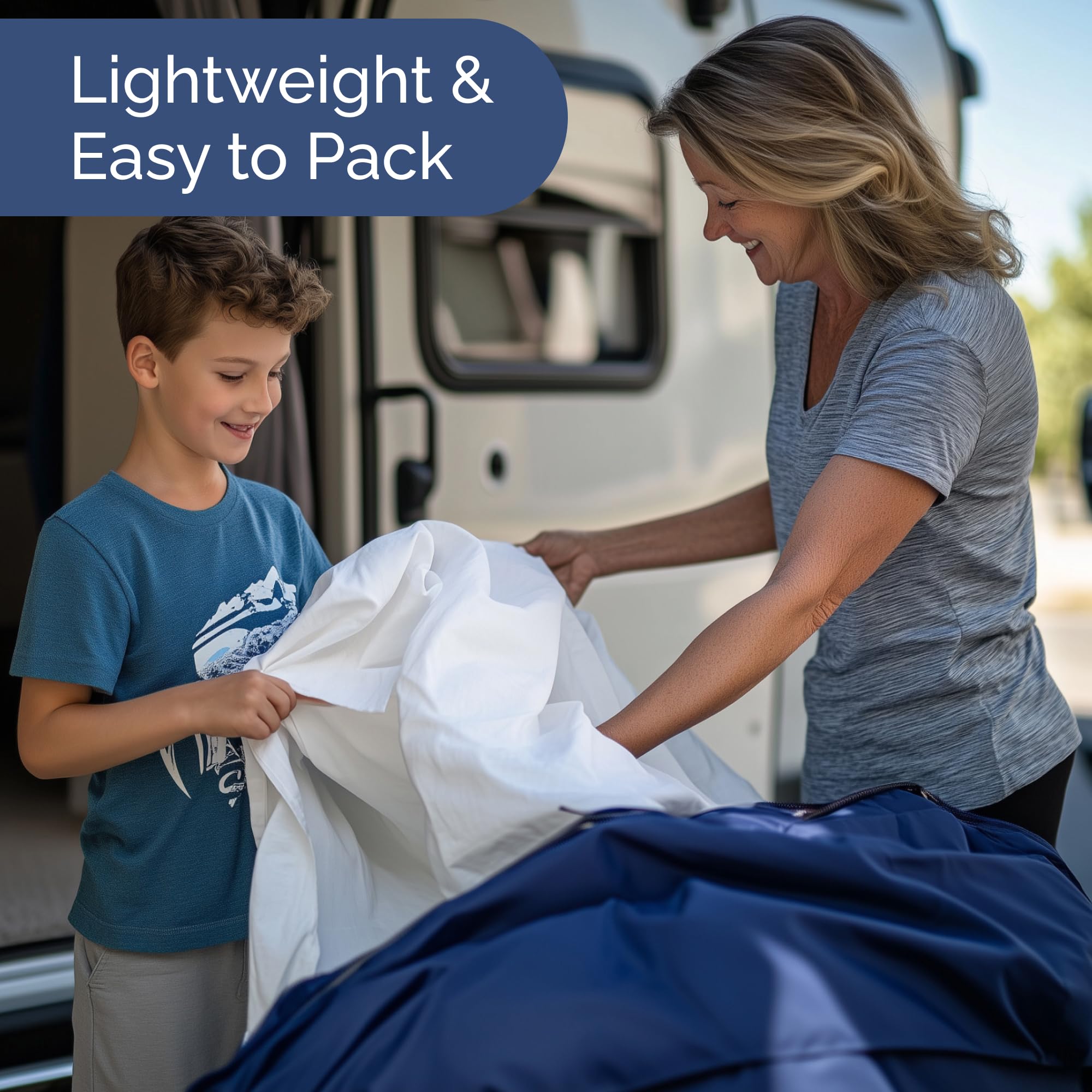CGK Unlimited breathable cooling fabric helps you stay comfortable at night