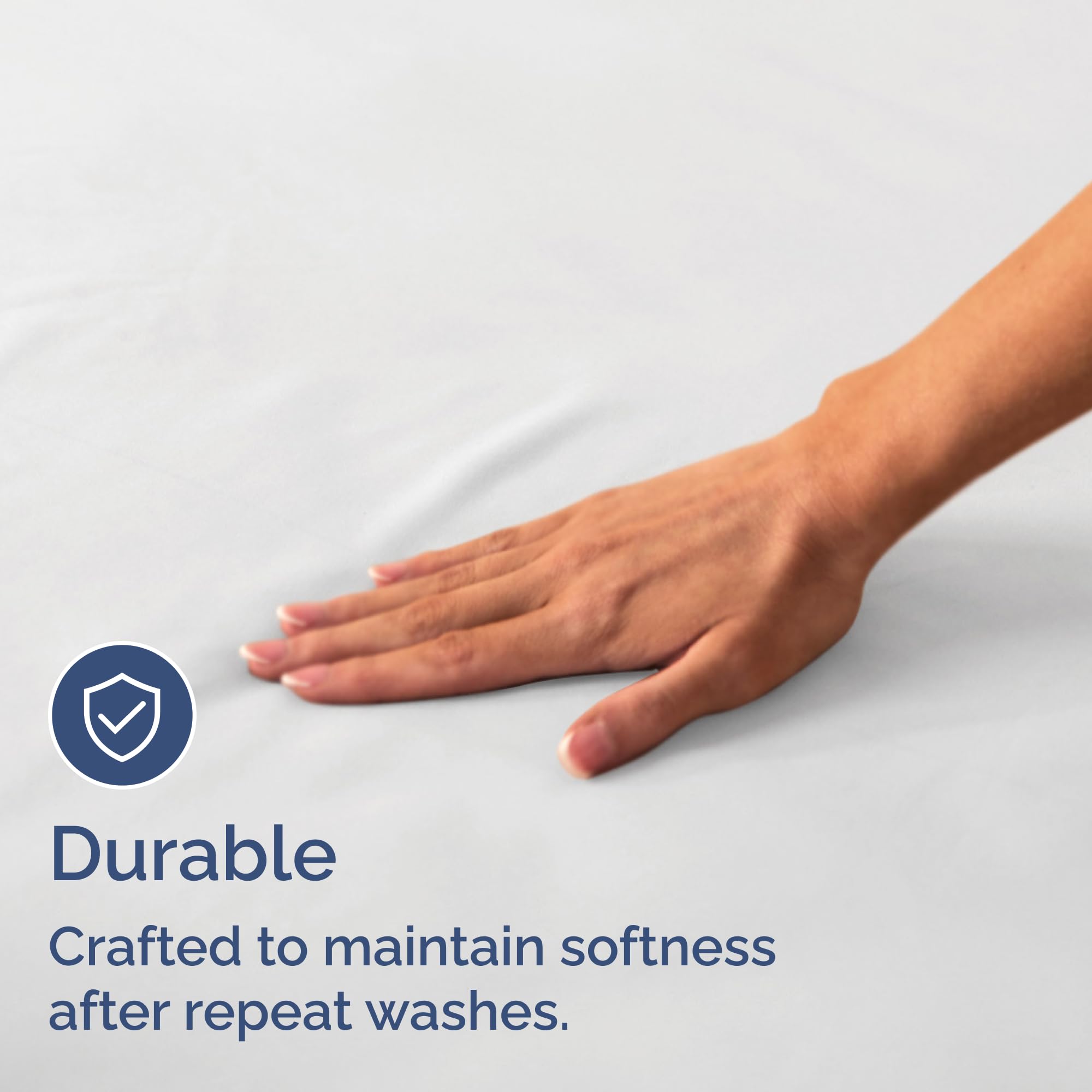 CGK Unlimited breathable microfiber bedding, cooling feel for hot sleepers.