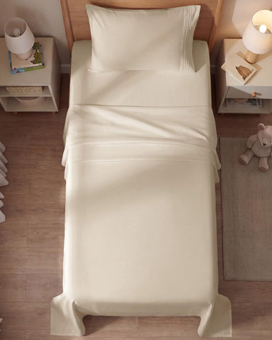 CGK Unlimited breathable cooling sheets add all-season comfort.