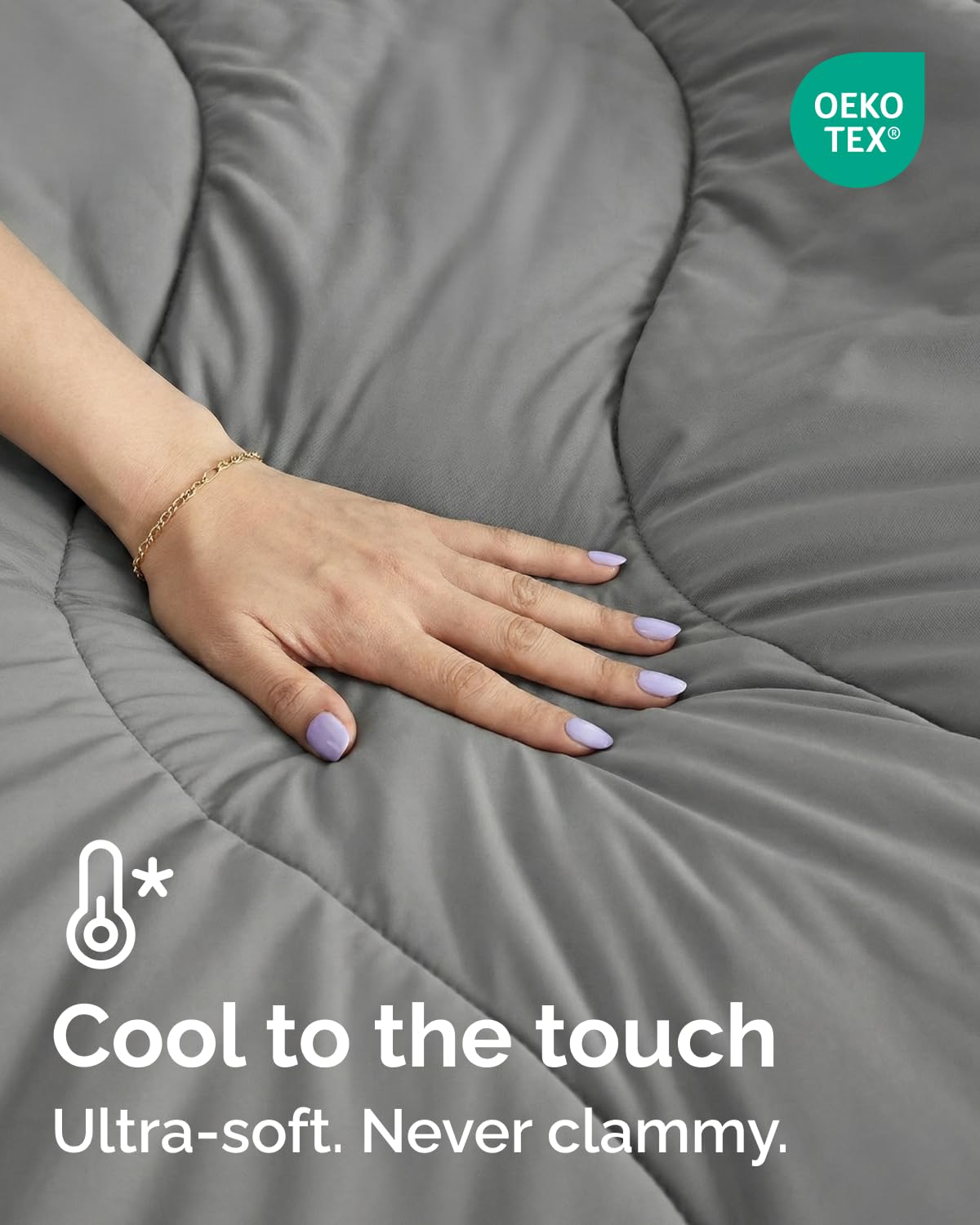 Closeup of CGK Unlimited breathable fabric texture for comfort