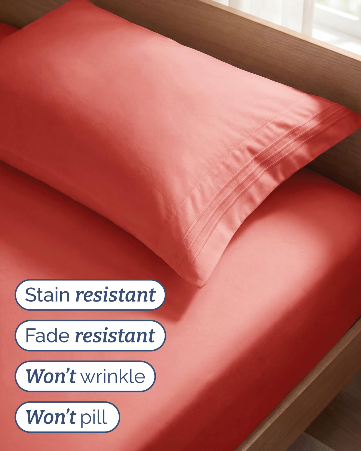 CGK Unlimited breathable microfiber for cooler, lighter nights